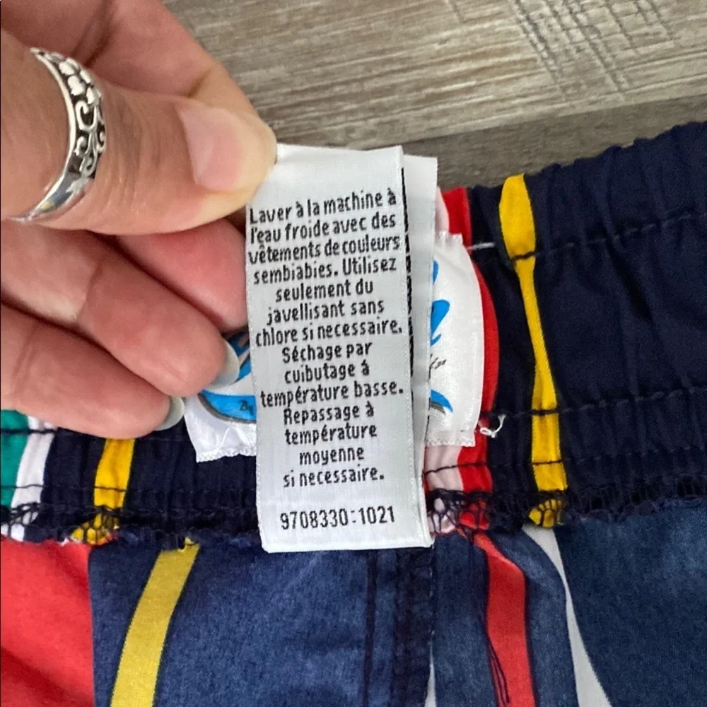 Fresh Red and Blue Board Shorts for Swim